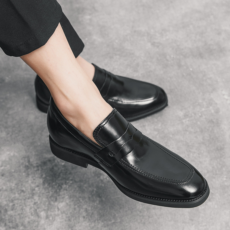 New Casual Plus Size Leather Shoes foto 5