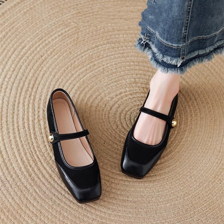 French Style Mary Jane Shoes Women's Flat Bottom foto 5