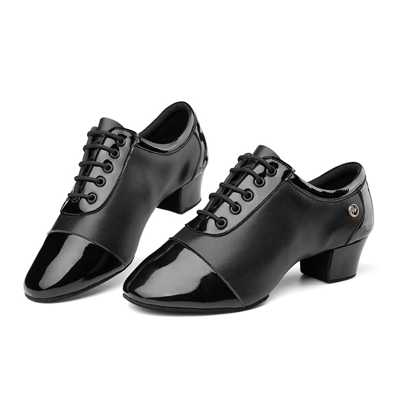 Indoor Soft Bottom Men's Dance Shoe Square Dance Latin Dance Shoes Dance Shoe foto 3