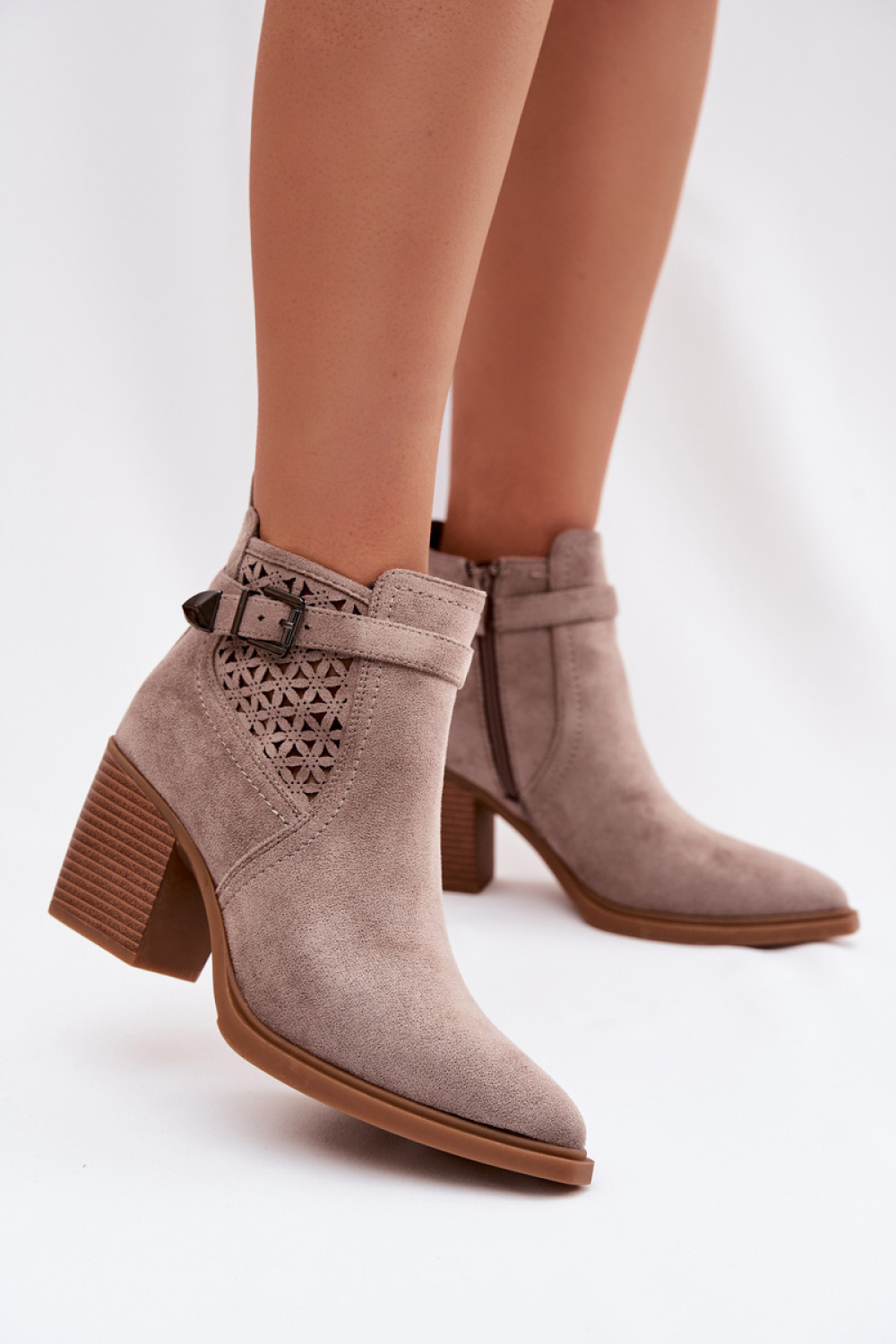 Laarsjes met hoge hak Step in style