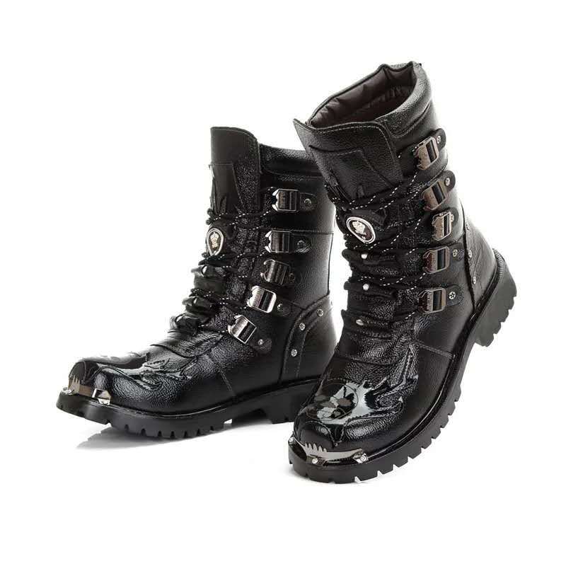 Autumn And Winter Men's Versatile High-top Men's Shoes foto 5
