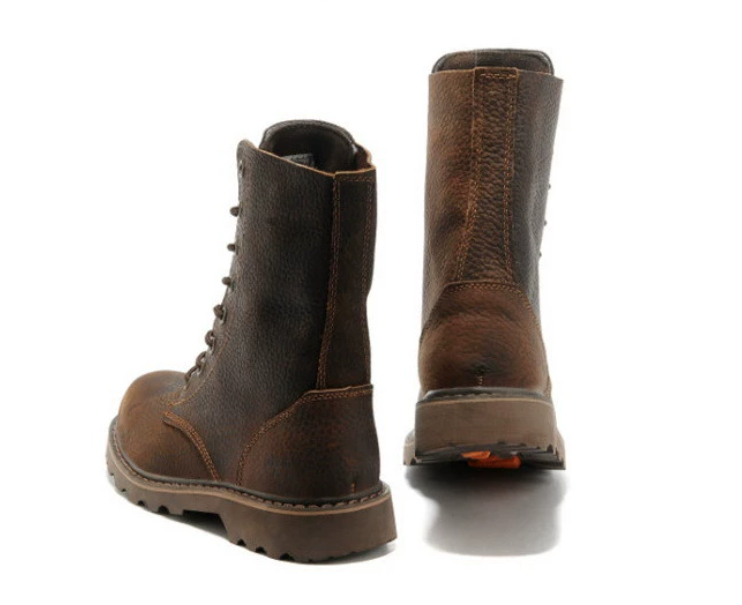 Casual Men's Martin Boots With A Chunky Toe And High-top Design foto 2