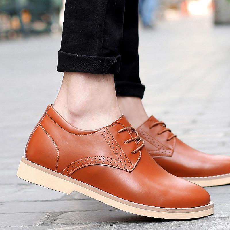 Men's Casual Leather Shoes foto 4