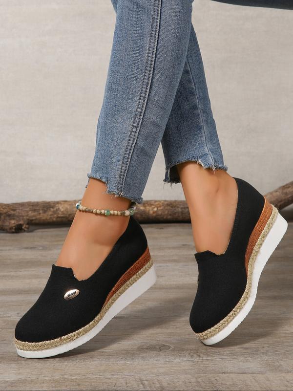 Women's Wedge Heel High-heeled Shoes foto 2