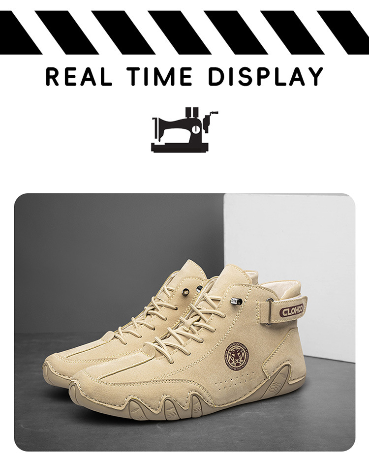 Autumn And Winter Popular High-top Casual Shoes foto 3