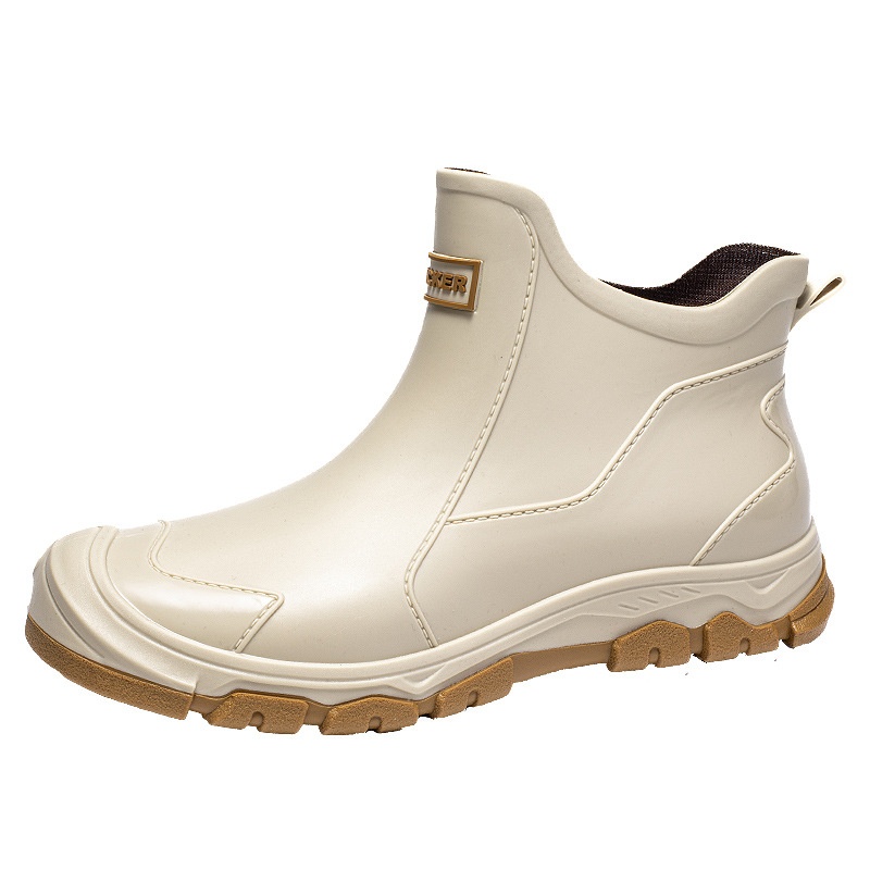 Men's Oversized Rain Boots With Short Sleeves For Winter foto 2