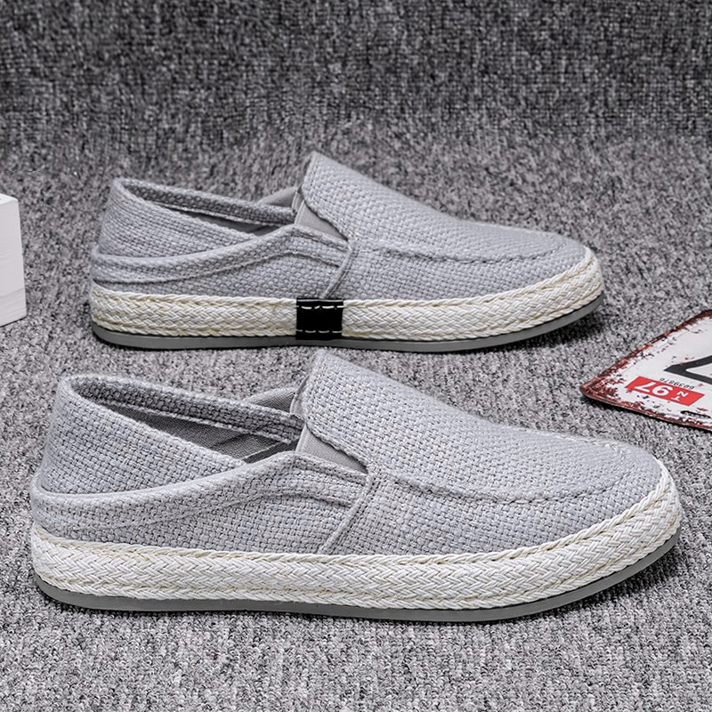Summer Leisure Old Beijing Linen Cloth Shoes foto 5