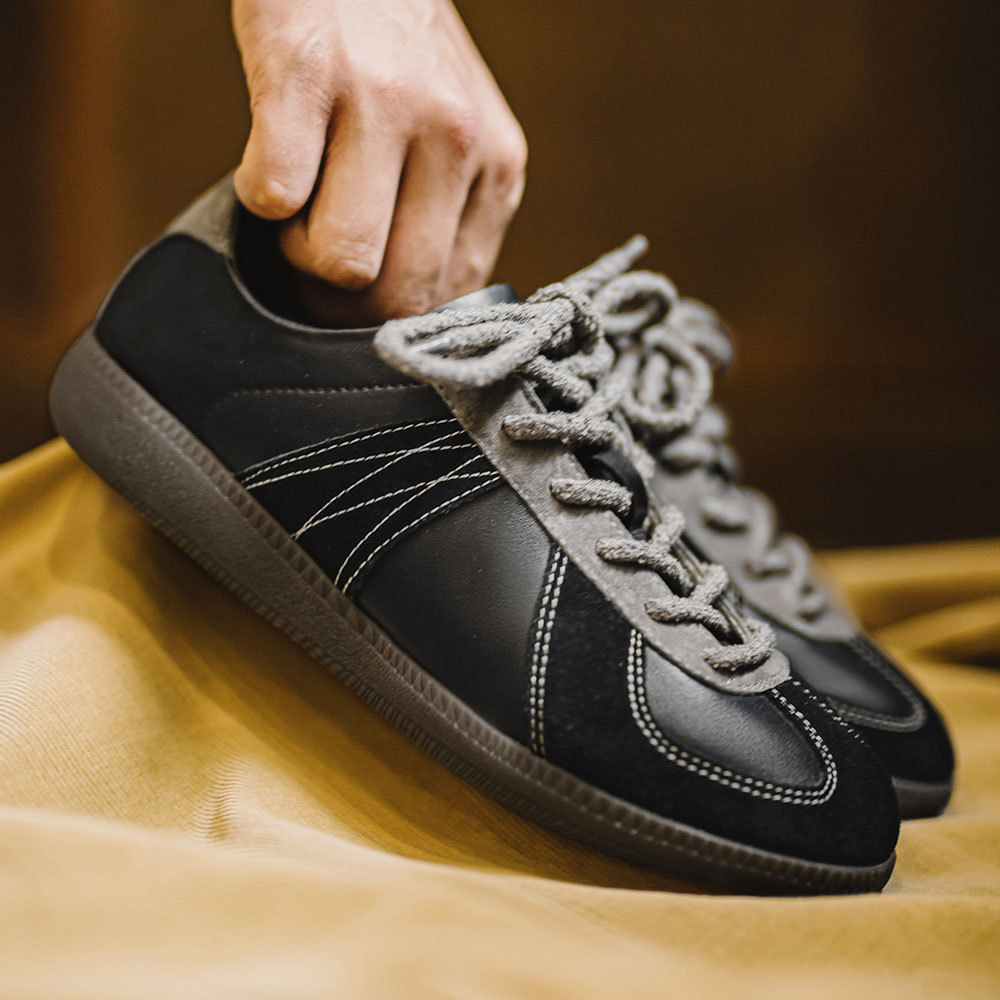 Fashion Men's Low Top Retro Casual Sneaker foto 5