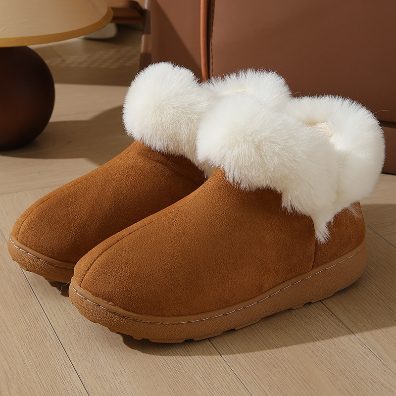 New Bag Heel Winter Home Indoor Platform Warm Couples Cotton Shoes foto 5