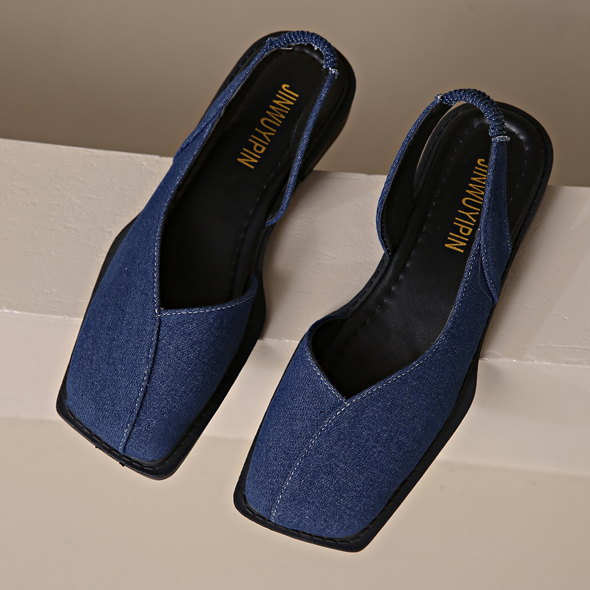 New Women's Closed-toe Square-toe Sandals foto 5