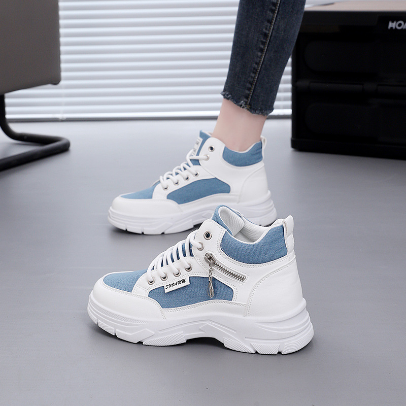 Spring And Autumn Platform Casual Skateboard Shoes Women foto 5