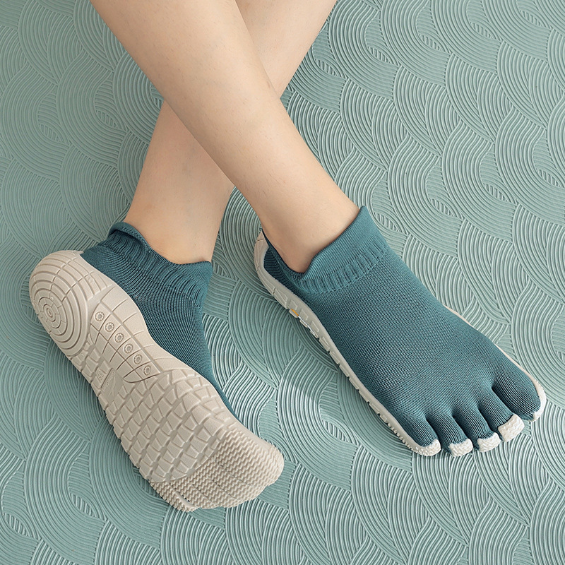 FiveFingers Mute Shock Absorption Non-slip Soft Bottom Indoor Sneaker foto 3
