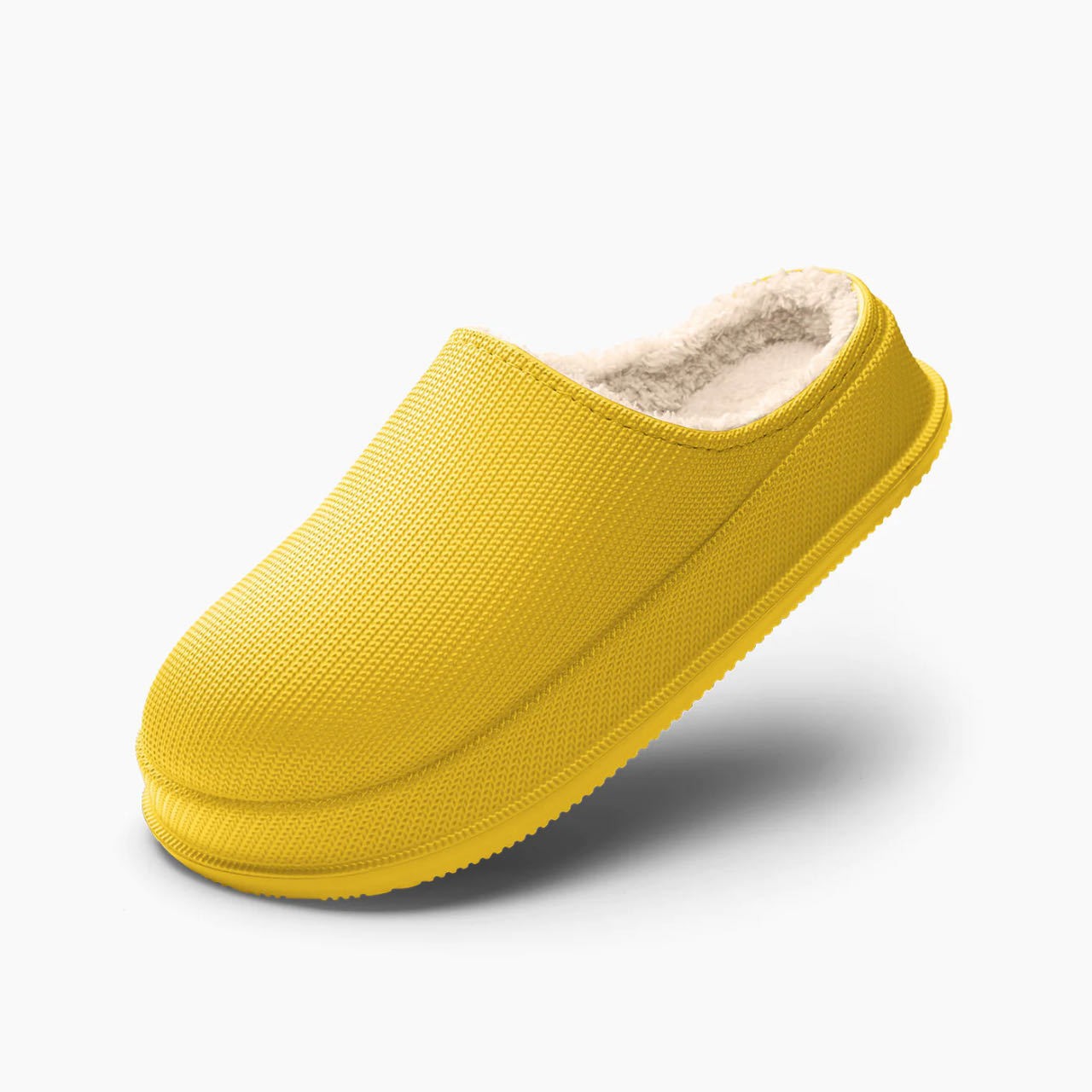 Large Size Men's And Women's Waterproof Non-slip Warm Cotton Slippers foto 5