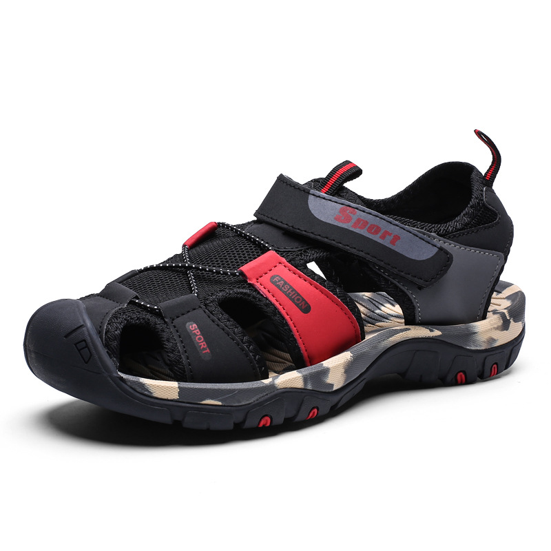 Men's Sandals Camouflage Baotou Outdoor Beach foto 4