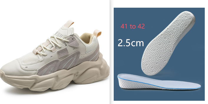 Men's Running Sneakers Platform Casual Daddy Shoes foto 2