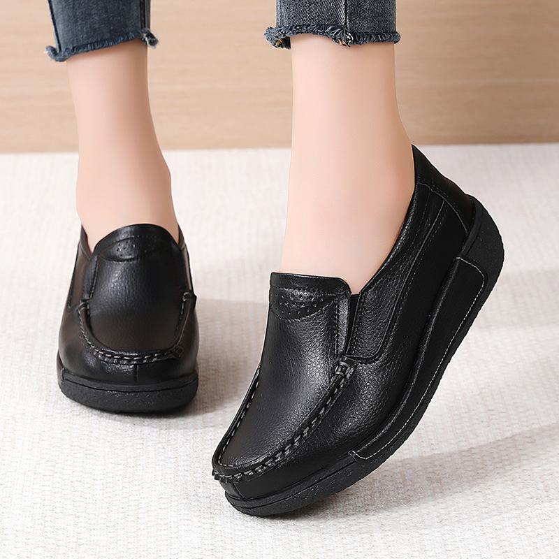 Thick-soled Mom Shoes Soft-soled Casual Pumps Four Seasons foto 3