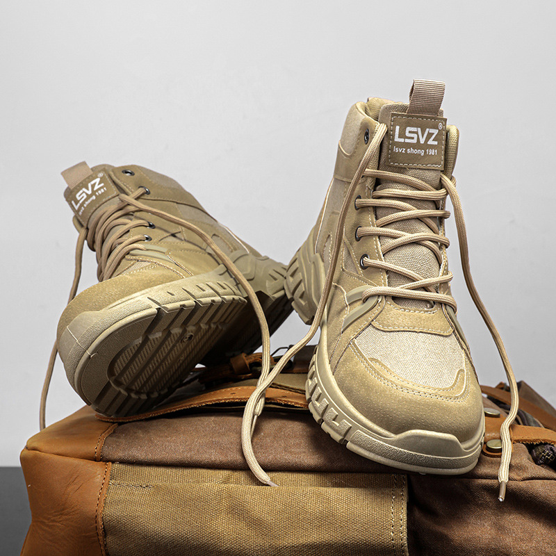 Outdoor Sports Hiking Desert Combat Boots foto 4
