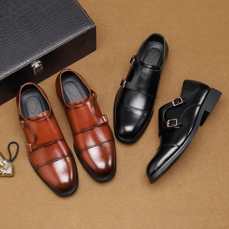 Business Formal Wear Plus Size Men's Casual Leather Shoes foto 5