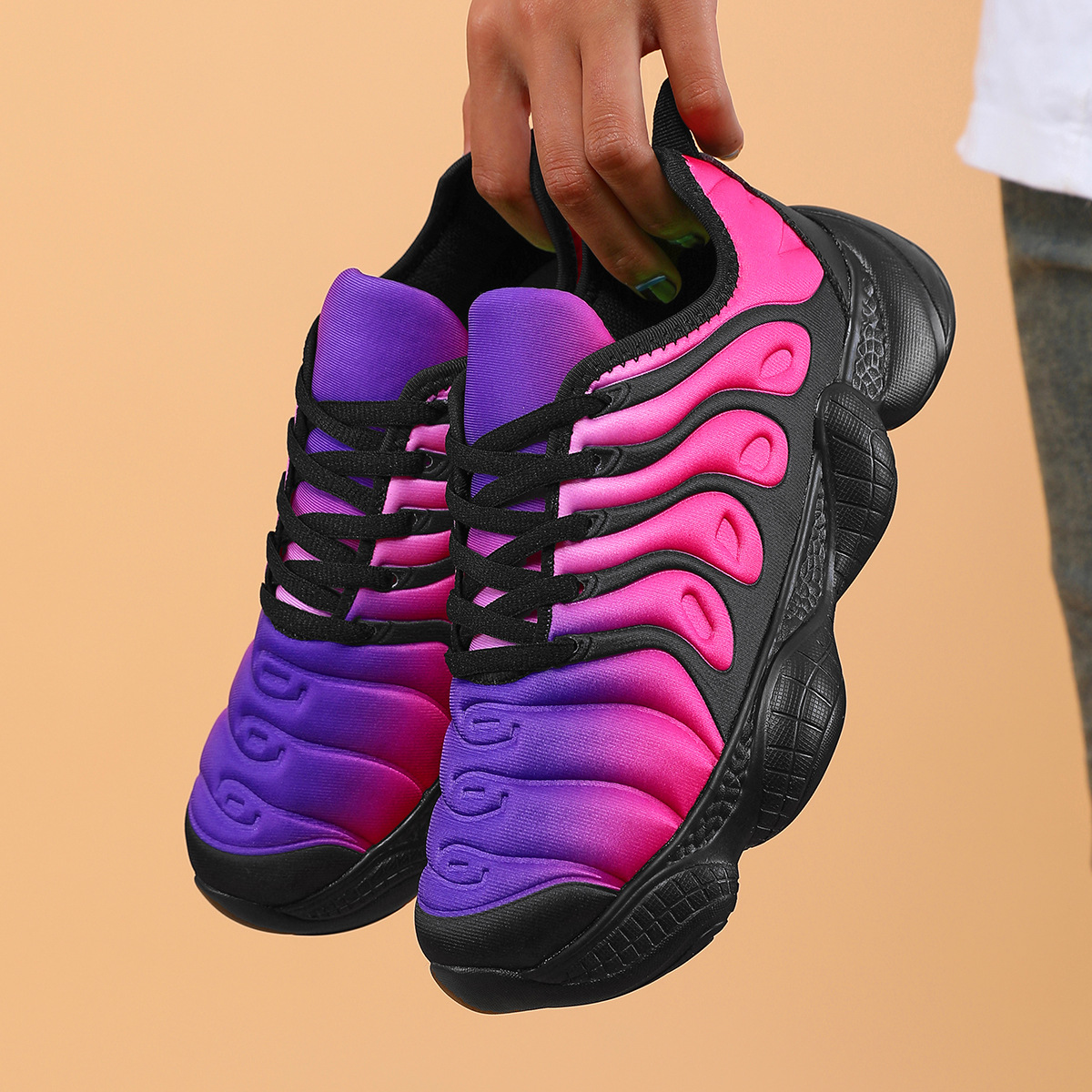 Full Foot Air Cushion Basketball Leisure Sports Running Unisex Shoes foto 3