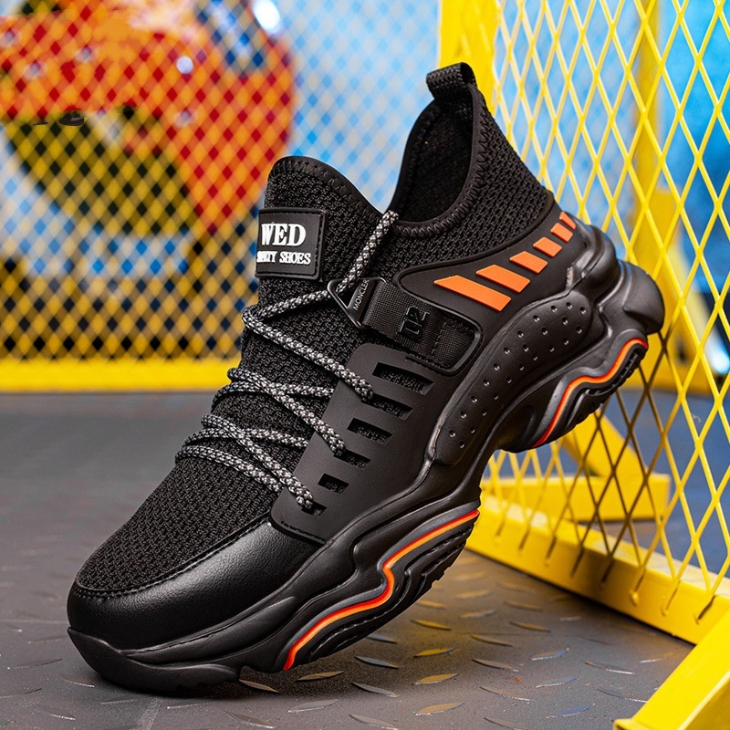 Safety Protection Shoes Flying Woven Steel Toe Cap foto 4