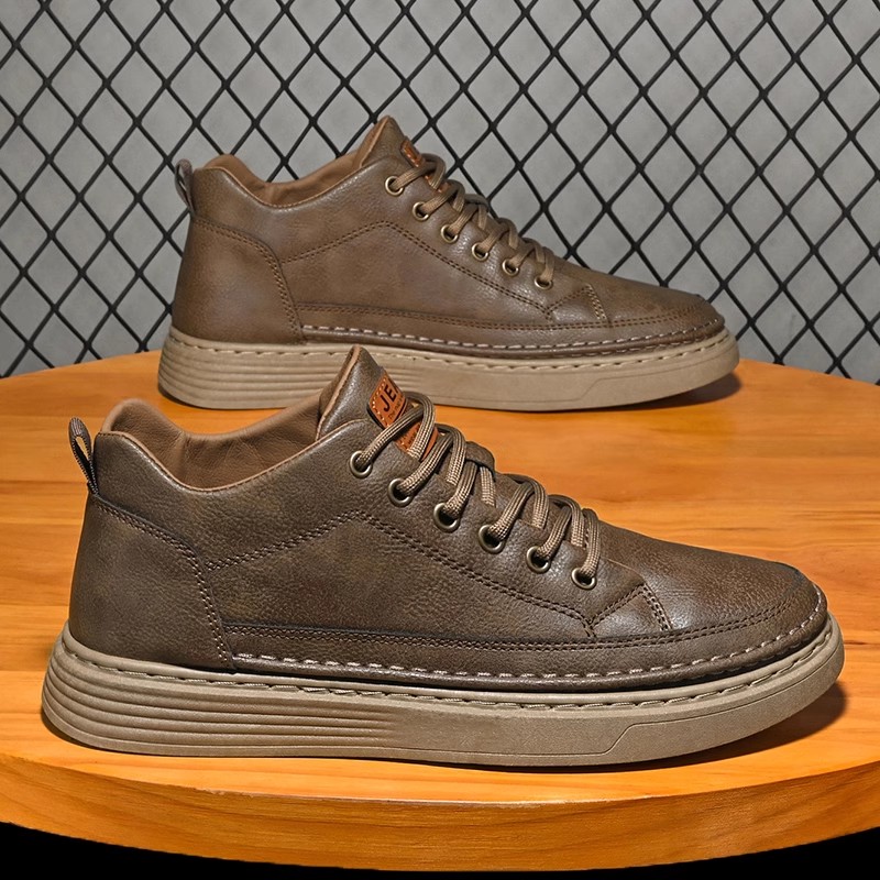Men's Autumn Winter Fleece-Lined Warm Sneakers foto 3