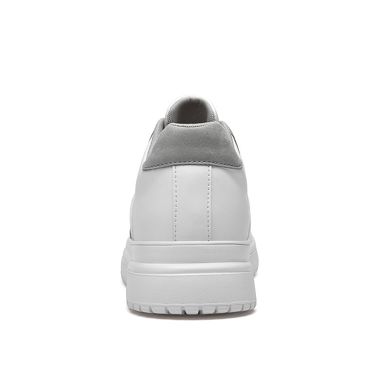 Summer Breathable Invisible Height Increasing Insole Men's Spring Soft Bottom Skateboard Shoes foto 3