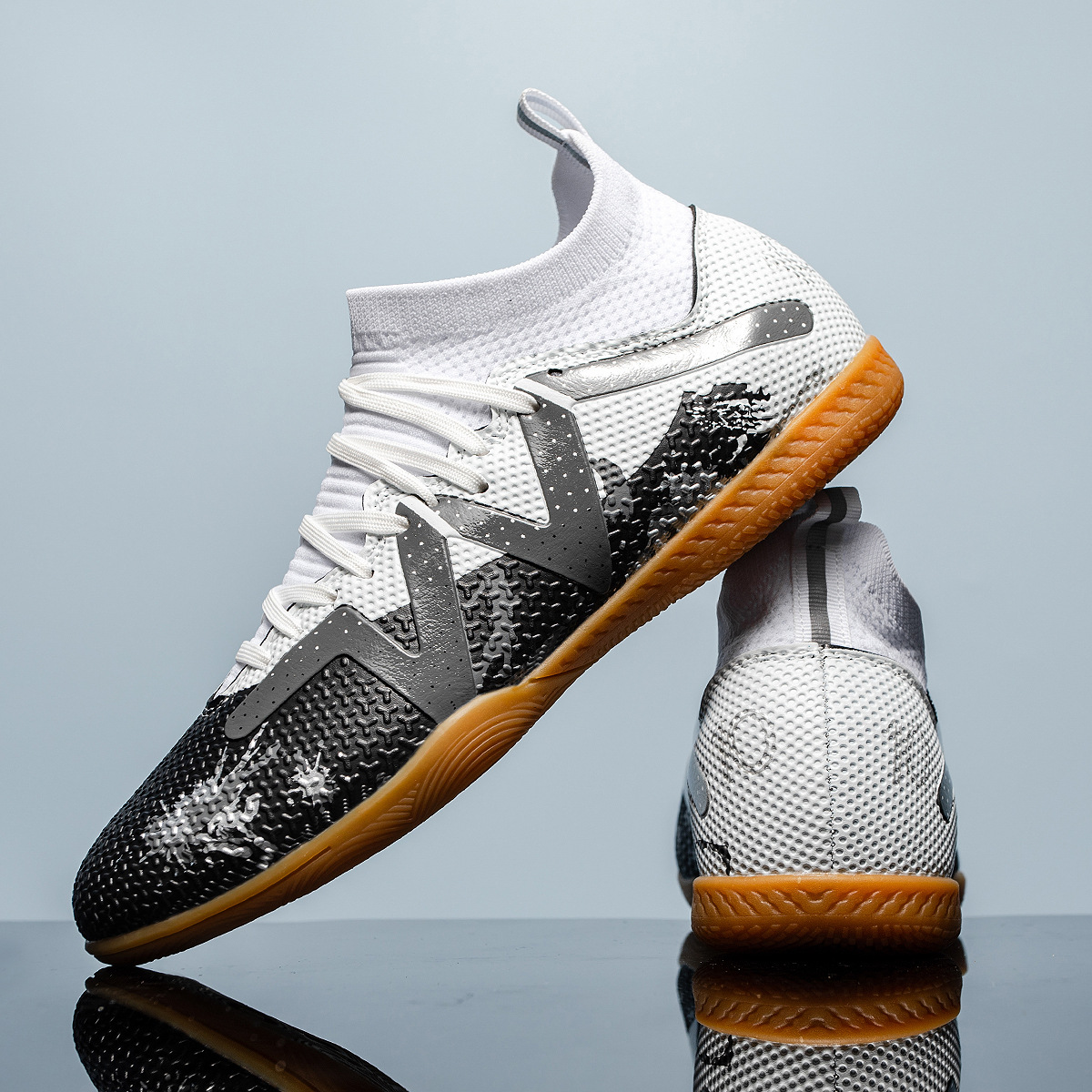 Football Flat Youth Men's Shoes Plus Size foto 5