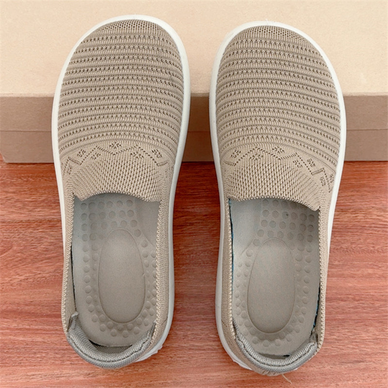 Spring Old Beijing Cloth Shoes Women Breathable Flat foto 4