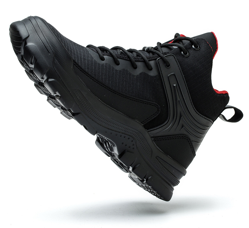 Men's Comfortable Breathable Anti-smashing And Anti-penetration Waterproof Work Shoes foto 3