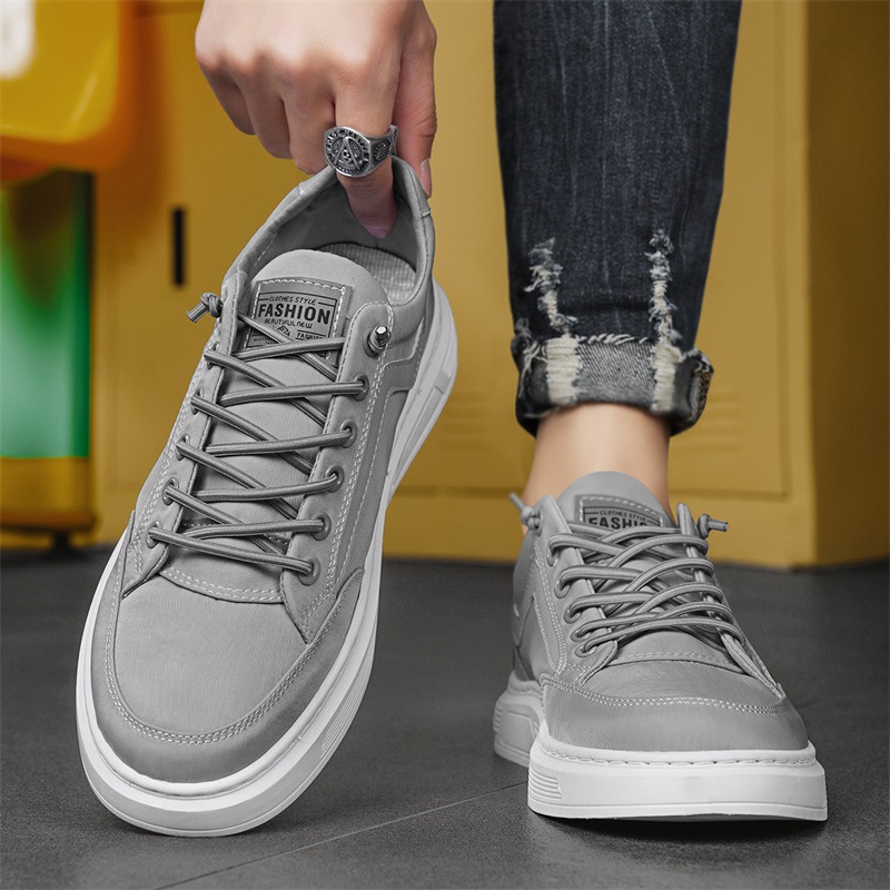 Fashion Retro Elastic Band Daily Outdoor Men's Casual Sports Shoes foto 4
