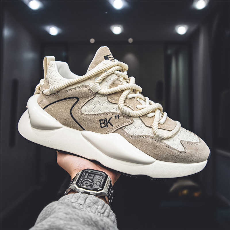 Men's Casual Shoes Fashionable All-match Breathable Mesh Sports