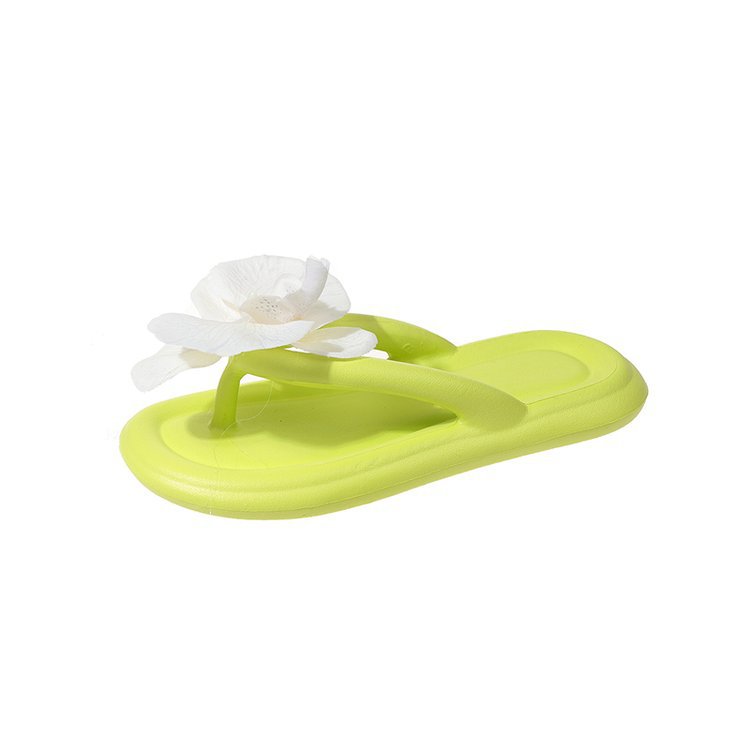 Butterfly Blue Design Soft Bottom Flip Flops Women Casual Non-slip Flip-flop foto 4