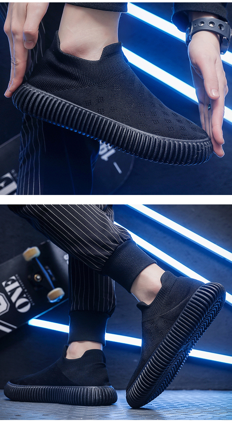 Breathable Loafers Men's Korean Fashion foto 5