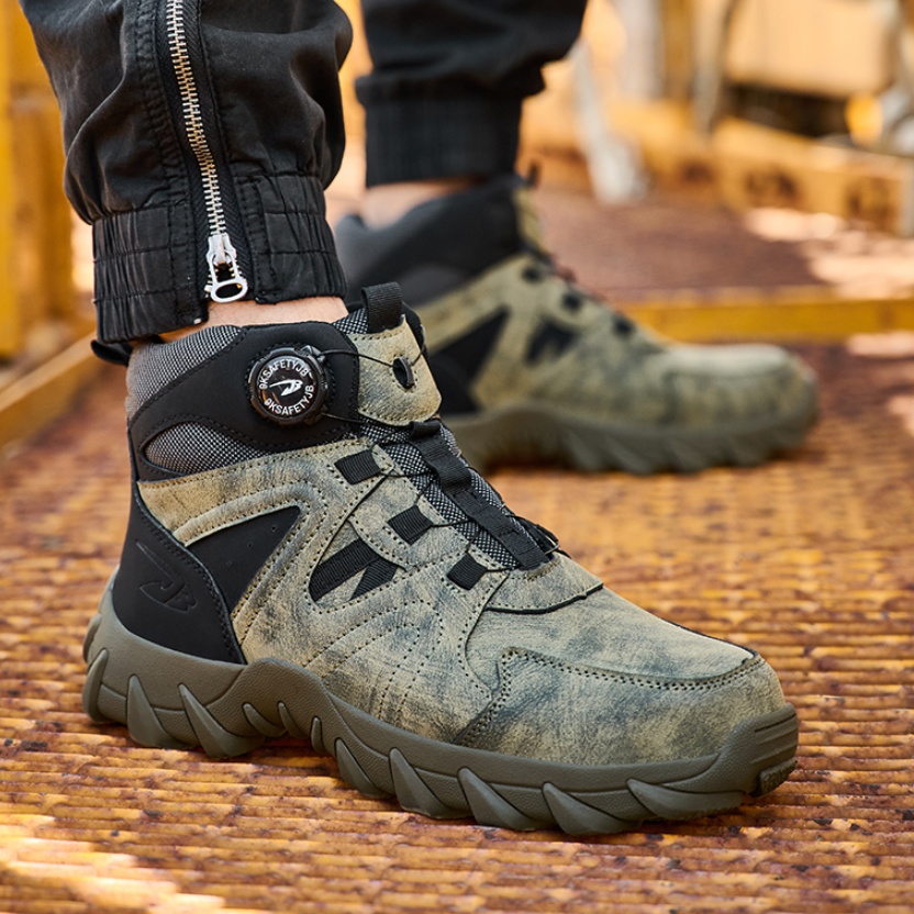 Mens Lightweight Comfortable And Safety Work Boots foto 2
