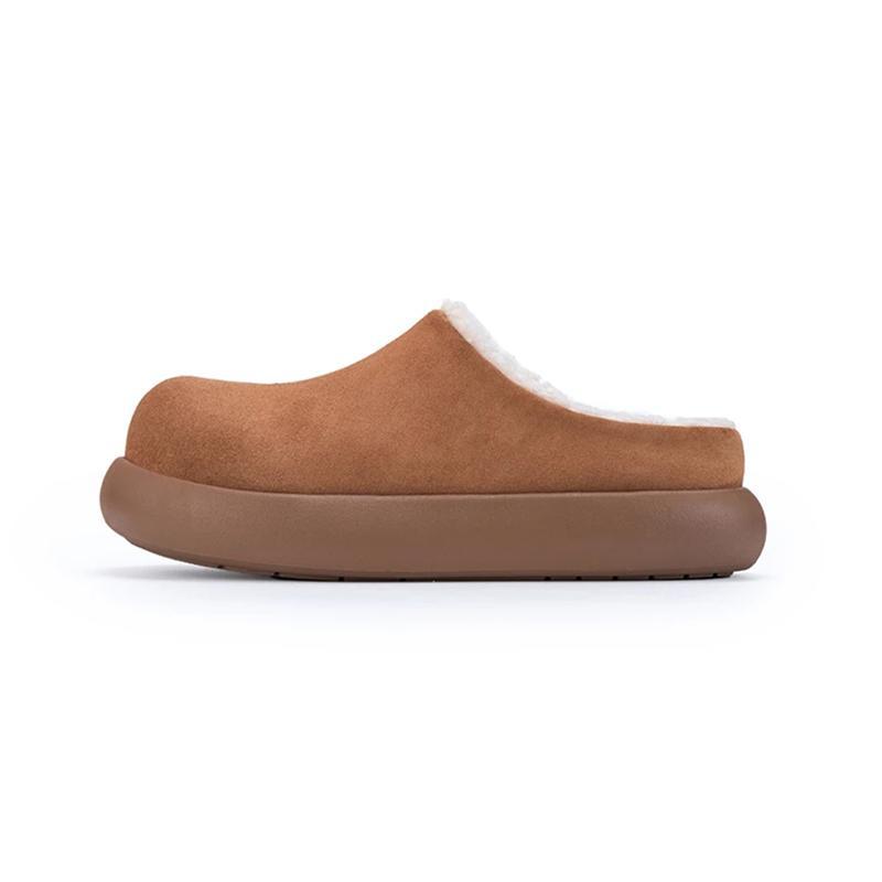 Thick-soled Small Potato Casual Shoes Slip-on Lazy Shoes Fleece-lined Warm Cotton Shoes foto 4