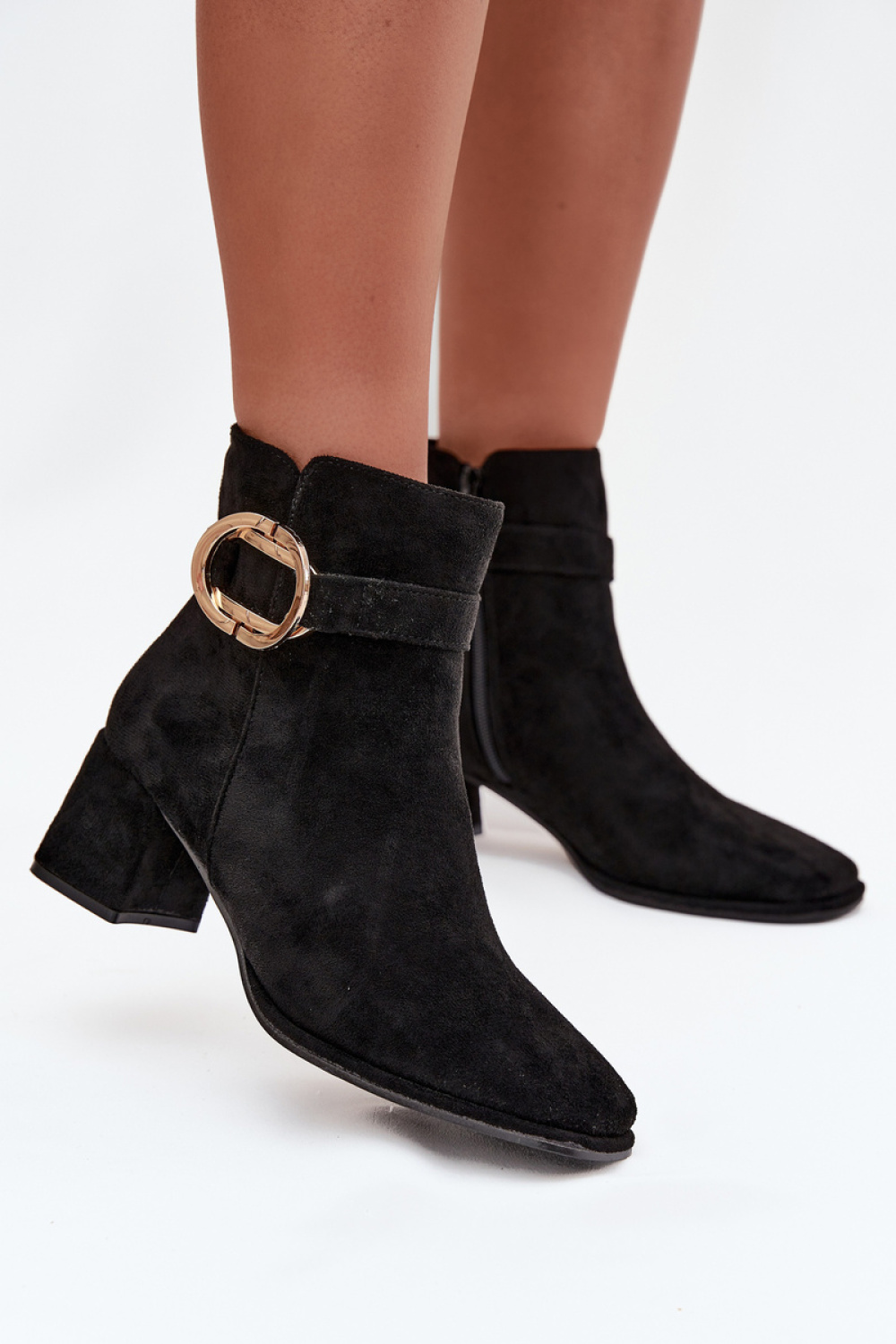 Laarsjes met hoge hak Step in style