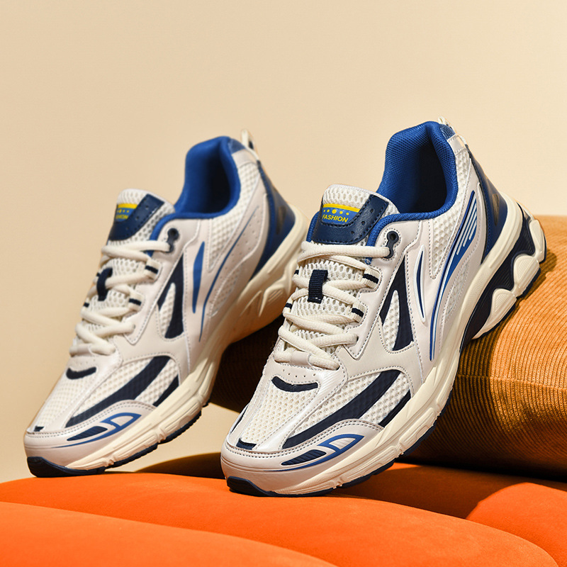 Flying Woven Breathable Increased Fashionable Soft Sports Men's Shoes foto 2