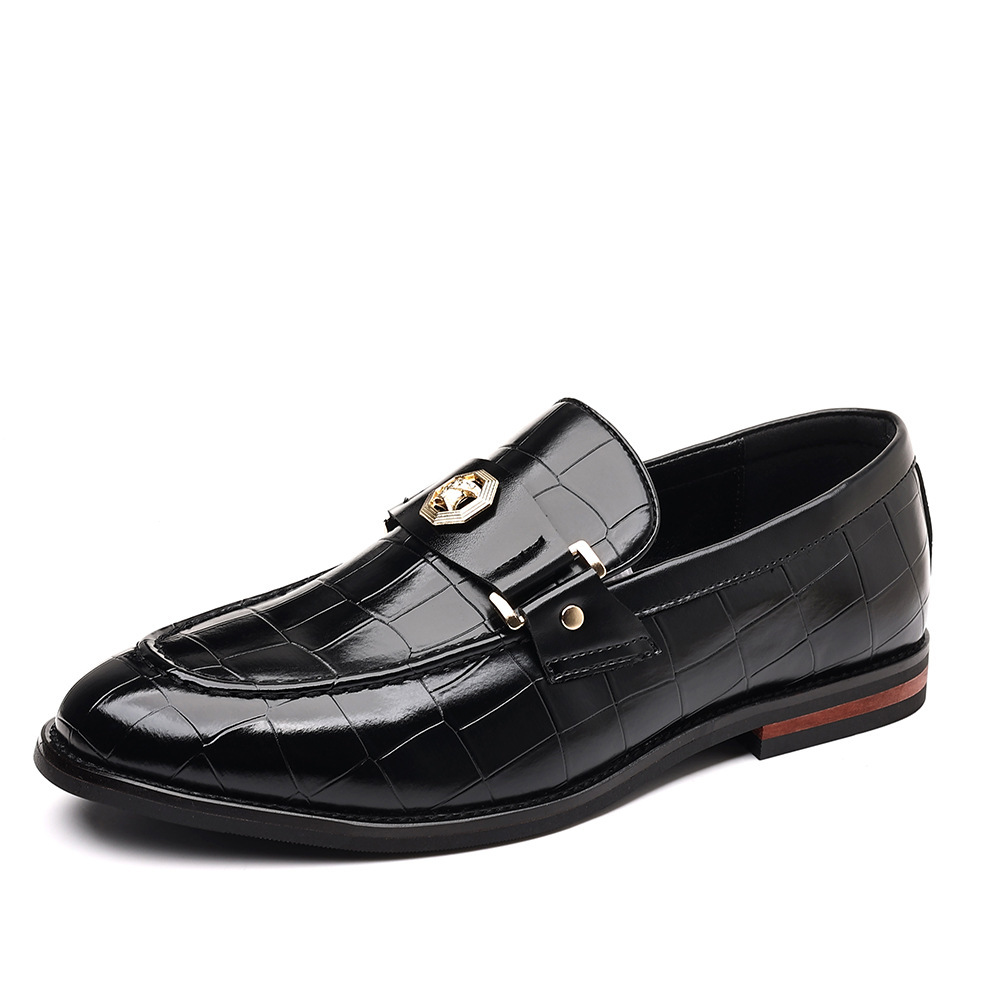 Men's Plus Size Plaid Casual Loafers foto 5