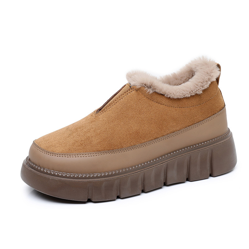 Womens Soft-soled Thickened Insulated Snow Boots foto 5