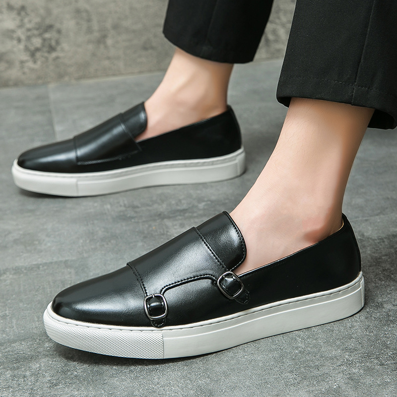 Fashion Loafers Men's Business Casual Slip-on Flats Shoes foto 3