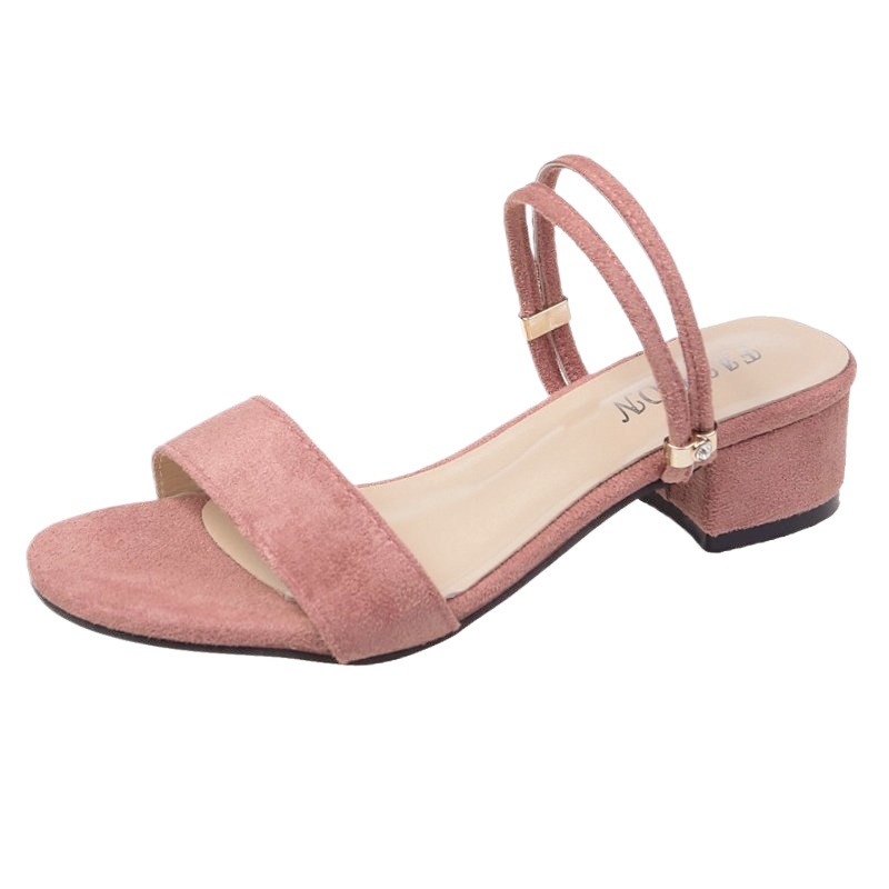 Women's Korean-style Low-heeled Sandals foto 3