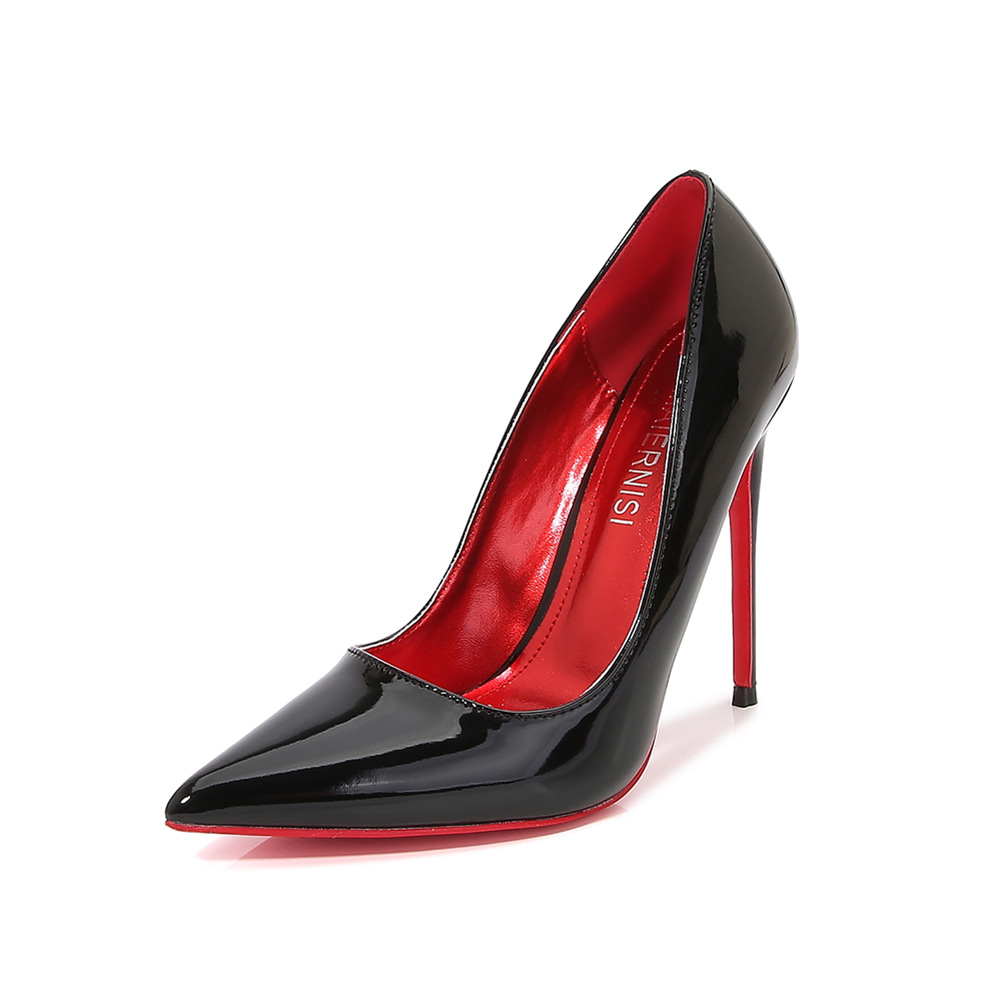 Large Size Pointed Toe 12cm Stiletto Heel High Heels foto 3