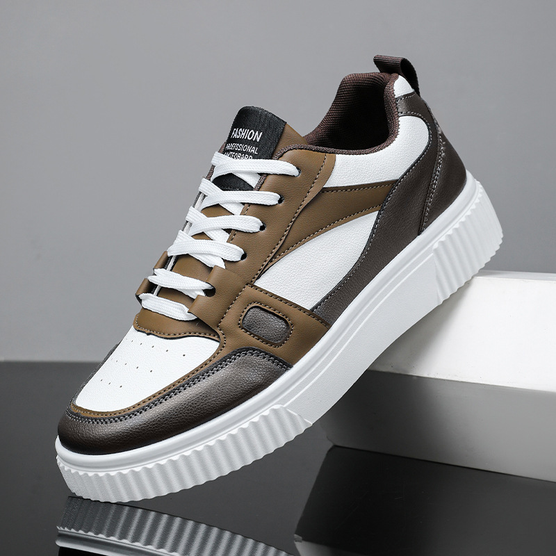 Men's American Retro Low-top Breathable Casual Skateboard Shoes foto 3