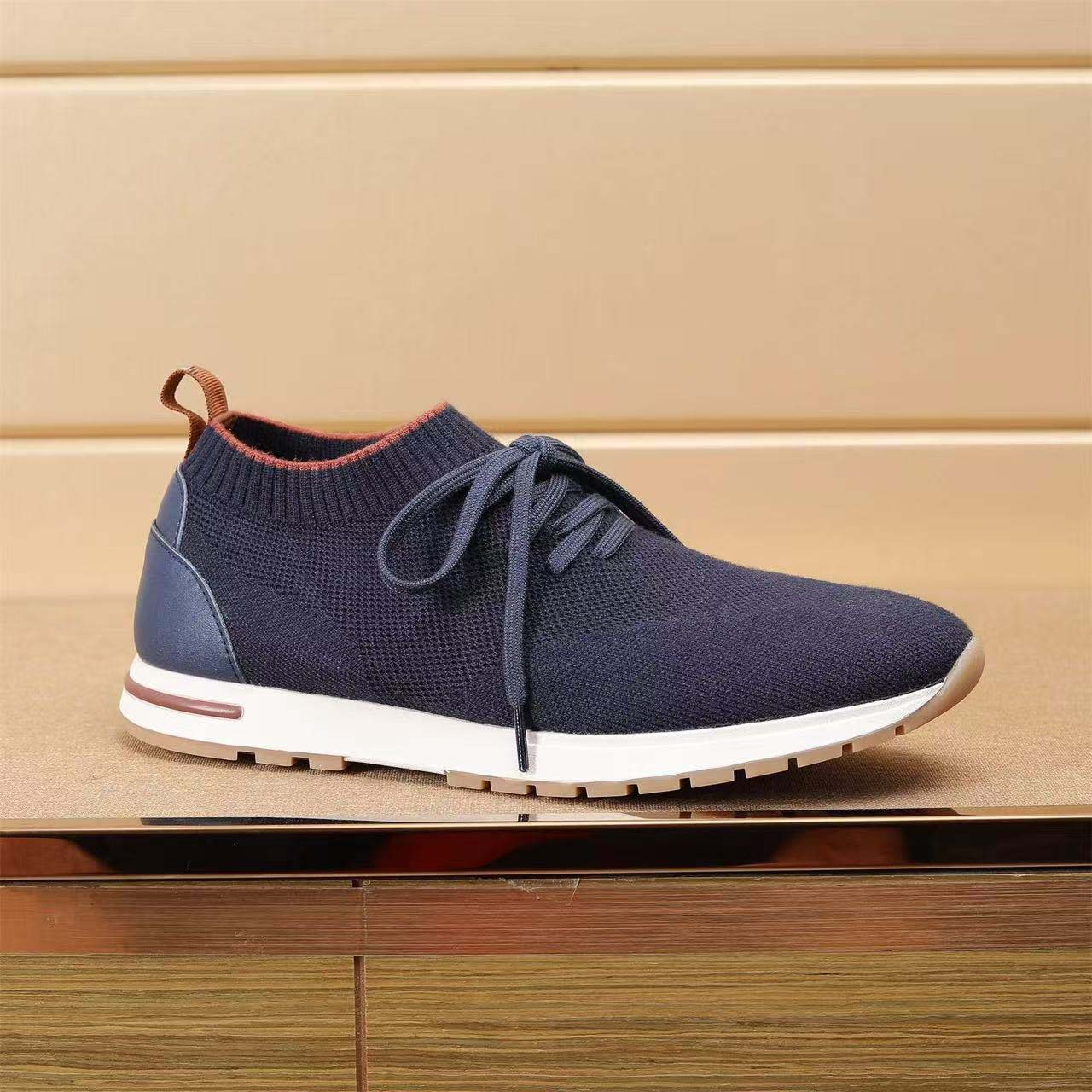 Summer Flyknit Slip-on Casual Men's Shoes foto 5
