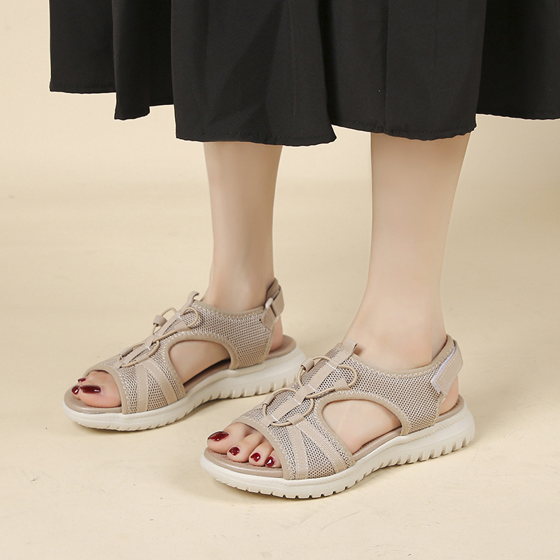 Women's Platform Mesh Breathable Sports-Style Sandals foto 4