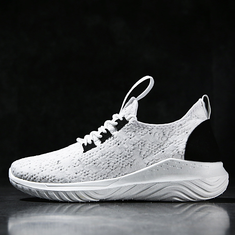 Fly-knit Sneakers Men's Trendy Casual foto 3