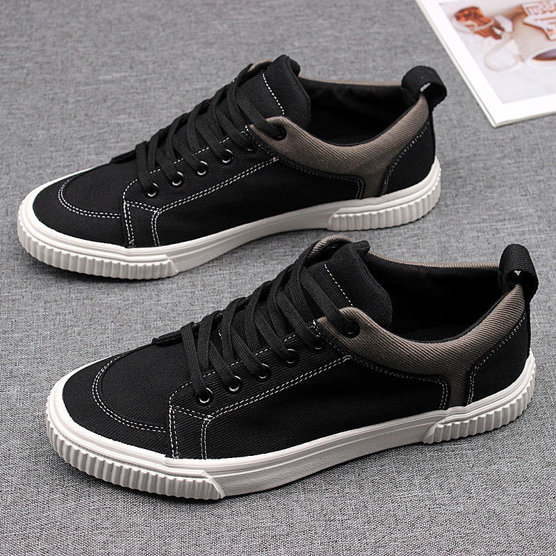 Spring Canvas Shoes New Breathable Lace Up foto 3