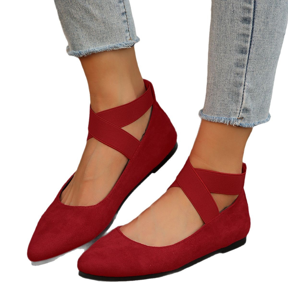 Plus-size Casual Womens Loafer Shoes foto 4