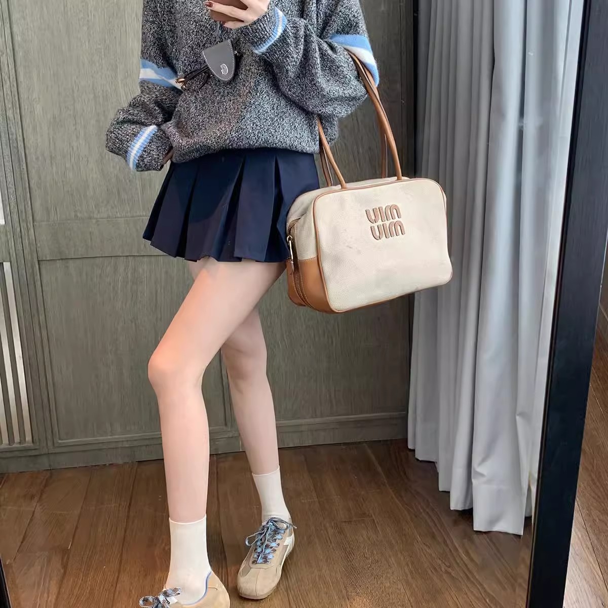 Genuine Leather Trend All-match Retro Casual Women's Shoes foto 2