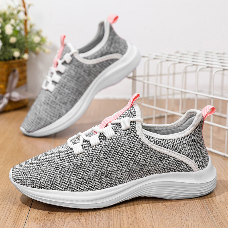 Summer Breathable Flyknit Surface Casual Fashion Sneaker foto 3
